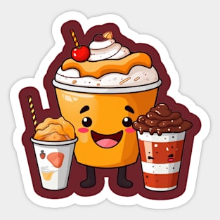 kawaii junk food T-Shirt cute  funny Sticker